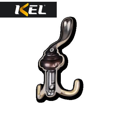 China Durable Metal Wall Coat Furniture Hardware Zinc Alloy Robe Clothes Hook for sale