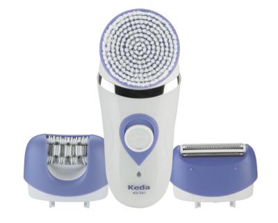 China Keda Brush DEEP CLEANING Electric Facial Machine 3 in 1 for sale