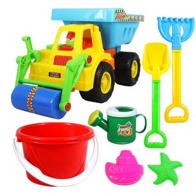 China 2022 Promotion Plastic Water Gun Toys Beach Toys Dump Trucks 2081 for sale