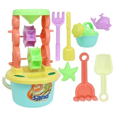 China 2022 hot sale summer items promotion kids tool beach bucket with 2400 shovel for sale