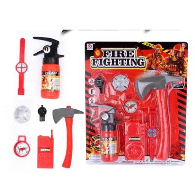 China Shantou city mini toys fire play set fihgt8ng promotion fire toys 13246 small plastic high quality kids toys for sale