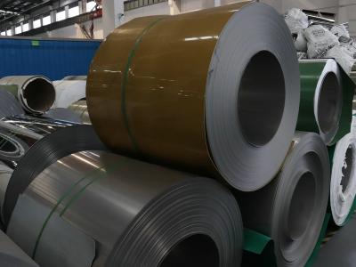 China ( 301 304 410 430 ) Precision stainless steel coil building material Natural Silver for sale