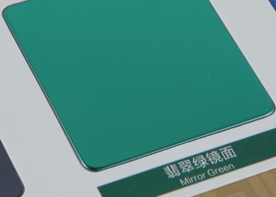 China Elevator Plate Green 8K Stainless Steel Colored Sheet for sale