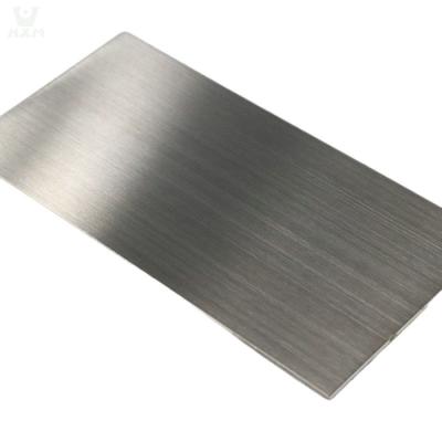 China Hairline  202 HL Polished Stainless Steel Sheet Matt Surface for sale