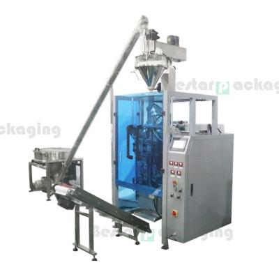 China Automatic food packing machine for cake premix, cake flour packing machine, sponge flour packing machine for sale