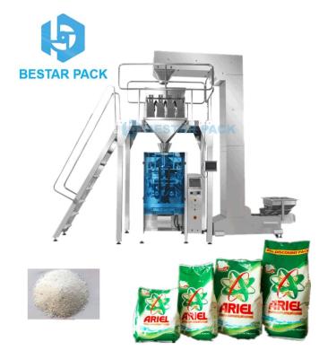 China Electric Food Weigher Multi Head Packing Machine For 1kg Washing Powder for sale