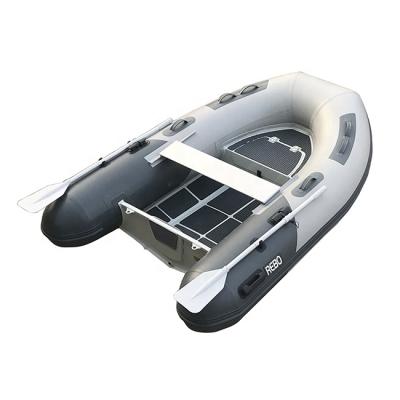 China Small Durable 9ft Rigid Soft Aluminum Hull RHIB270 Inflatable Boat Orca Hypalon / PVC for sale