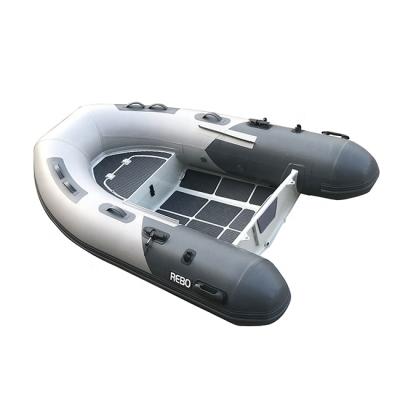 China Small 8ft Durable Tender Aluminum Hull RIB250 PVC/Hypalon/ORCA Inflatable Boats for sale