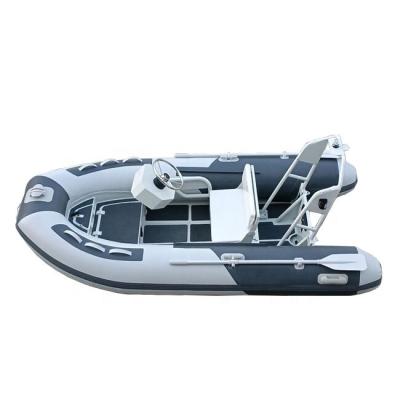 China Durable Mini Dinghy 10ft Rhib 300 Aluminum Hypalon/PVC RIB Inflatable Boats For Fishing for sale