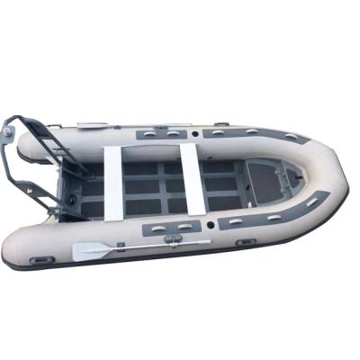 China High Speed ​​Rescue Aluminum Rib Boats Ultralight / Durable 13ft RHIB390 ORCA Hypalon / PVC 7capacity for sale