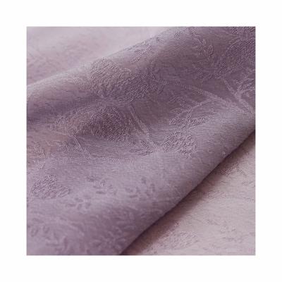 China New fashion Shrink-resistant single color butterfly pattern jacquard textile fabric for home decoration, polyester nylon fabric for sale