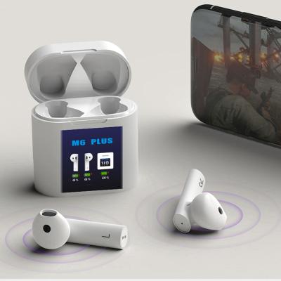 China Wireless Earphone Tws M6 Plus Earphone True Blue Tooth Wireless Earbuds 5.0 TWS For Mi Air Dots Noise Canceling Mic Earphone Lotus For Xiaomi Redmi for sale