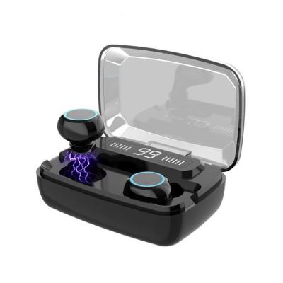 China Wireless Earbuds M11 In-Ear TWS 5.0 LED Display Stereo Earbuds Noise Canceling Headset With Charging Box 3300mAh for sale