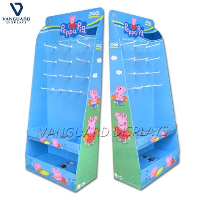 China New Materials Design Recycled Professional Speed ​​Retail Cartoon Figure Storage Floor Swimming Display Rack for sale