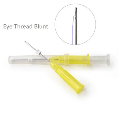 China Cosmetic Surgery Face Lift SUPERLIFT Thread 30G 25mm Derma PDO Lift Smooth Wire For Eye Wrinkle Removal for sale