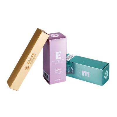 China Recyclable Cosmetic Full Color Skin Care Product Custom Packaging Paper Box for sale