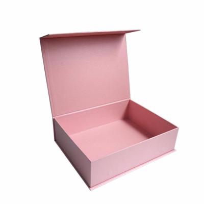 China Recyclable Custom Logo Printed Empty Foldable Magnetic Packaging Gift Box for sale