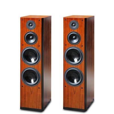 China 2015 Brand New Wood Finish Perfect Sound Floor Stand Home Speaker Dual 8 Inch Bass Driver for sale