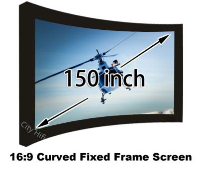 China Wholesale Low Price Embowed Fixed Screen 150