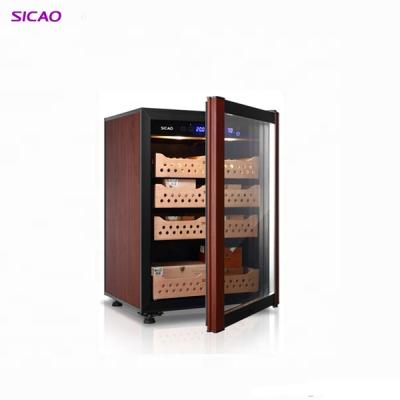 China Cigar Cooler Cigar Home Accessories With Humidity Control Electric Cigar Humidor for sale