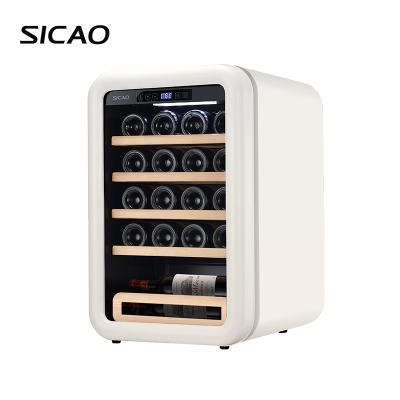 China Mini retro hotel wine cooler wine fridge cabinet good choice for restaurant and household for sale