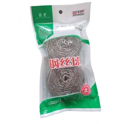 China Hot sale factory price 0.13mm stainless steel wire ball scrubber / kitchen scourer for sale