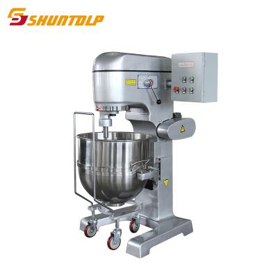 China Snack Factory 60L Muti-function Heavy Duty Bakery Mixer CE Certificate Heavy Duty Commercial Planetary Egg Mixer With Pusher for sale