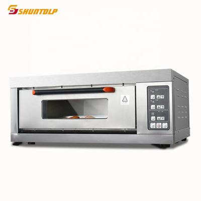 China Commercial Supply 1 Deck 1 Tray, Commercial Electric Bread Oven, One Tray Deck Oven Bakery Equipment for sale