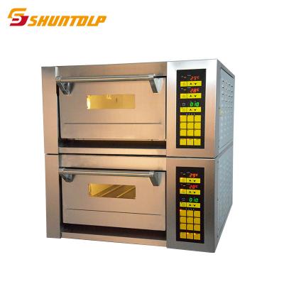 China Widely Used Bakery Equipment Commercial Catering 2 Deck 2 Bread Cake Deck Single Deck Oven for sale