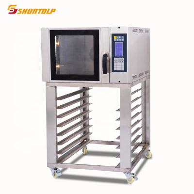 China Industrial Electric Combination Kitchen Equipment Industrial Electric Combination Digital Baking Oven 5 Trays Bakery Convection Bread Cookies Baking Oven for sale