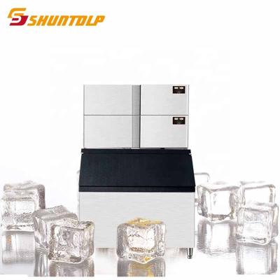 China Hotels 1900kg High Efficiency Large Ice Cube Maker Appliances Factory Restaurant Appliances Block Ice Machine for sale