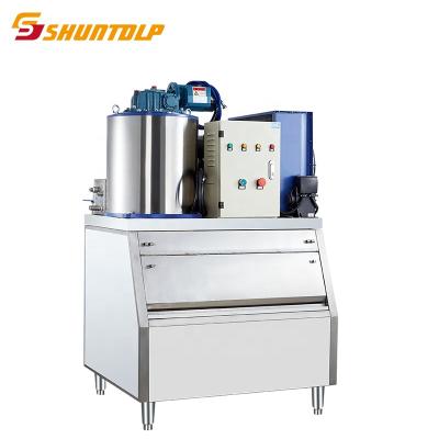 China Hotels 1500kg/day freshwater flake ice machine for fishing area flake ice maker for sale