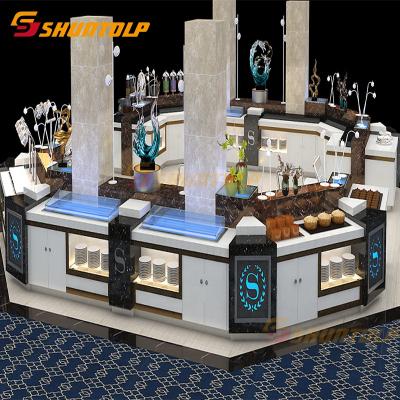 China Double-temperature luxury commercial cool commercial modern hotel sushi buffet boat-type +hot equipment design for sale