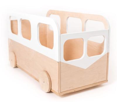 China Traditional Wooden Toy Box Kids Toy Wooden Storage Kid Bookshelf Toy Organizer Storage Box for sale