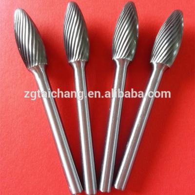 China SE Type Tunsten Cemented Carbide rotary burrs and blank with high hardness for sale