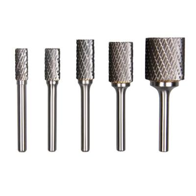 China SA & SB Type Tungsten Carbide Rotary burrs with long shank for sale