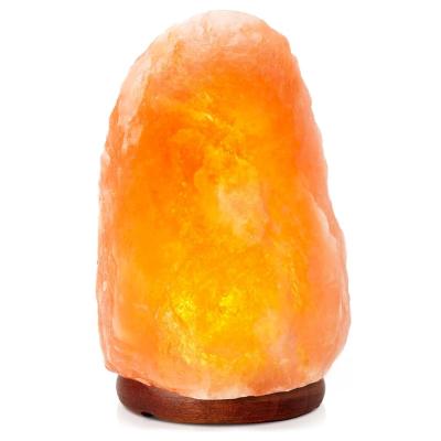 China Wholesale pink crystal himalayan Flame effect natural crafts Himalayan salt lamp for sale