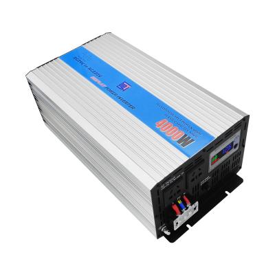 China Good Quality LCD Display Home DC 24v 36v 48v To AC 110v 220v Pure Sine Wave Inverter 4000w Peak Power 8000w Inverter Home System for sale