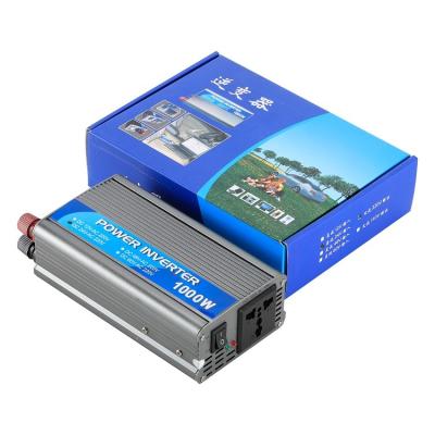 China Hotsale DC 12V 24V AC 110V 220V Home Peak Power 1000Watt Modified Sine Wave Inverters 1000W Car Power Inverter for sale