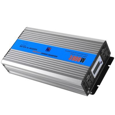 China Inversor Off Peak Power 6000w Inversor De Onda Pura 12V 12V 12 Volt 24V 110V 220V Off Grid 3000W 3000 Watt Inverter Pure Sine Wave 470*220*92mm for sale