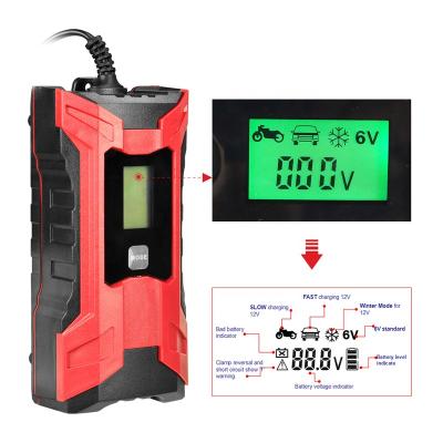 China BOATS Standard battery charger 4~120Ah 6V 12V 2A 4A automatic lithium lifepo4 AGM lead acid battery charging for car boat rv for sale