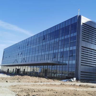 China Frame Part Easily Assembled Steel Structure Steel Frame Prefab Office Building for sale