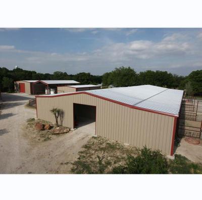 China Steel Warehouse China ISO Customized Light Steel Structure Farm Shed Storage Warehouse Building for sale