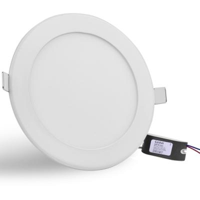 China 18W 8.8 Inch Round LED Panel Light Cool White High Brightness With LED Driver for sale