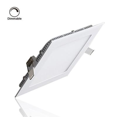 China Cool White 6000k - 6500k Ultra Thin LED Panel Lamp Recessed Super Bright CE for sale