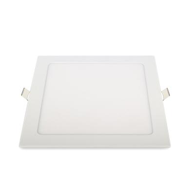 China 8.9 Inch Square LED Panel Light 18W Cool White Warehouse Led Downlight CRI 85 for sale