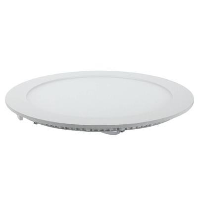 China Energy Saving 18W Round LED Panel Light Recessed Natural White 4000K - 4500K for sale