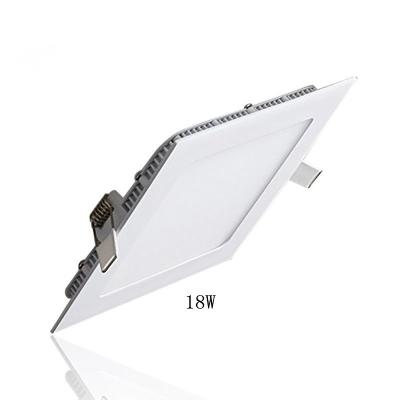 China Dimmable LED Office Ceiling Lights Square Flat Panel LED Lights Natural White for sale