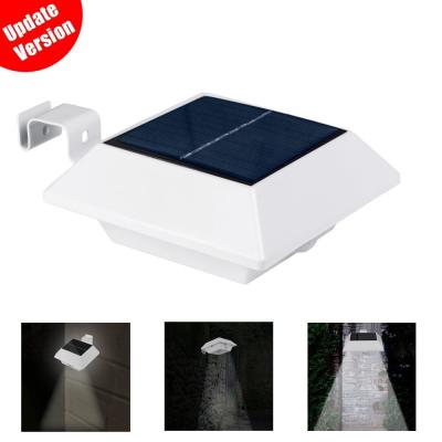 China Gutter Waterproof solar powered motion sensor light with 6 LED Bulbs for sale