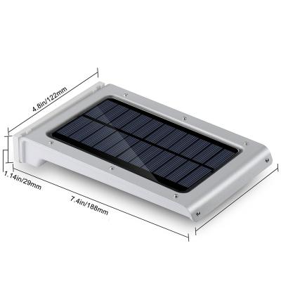 China 25 LED-Sicherheits-drahtloses Bewegungs-Sensor-Solarlicht für Straße, superhelles zu verkaufen